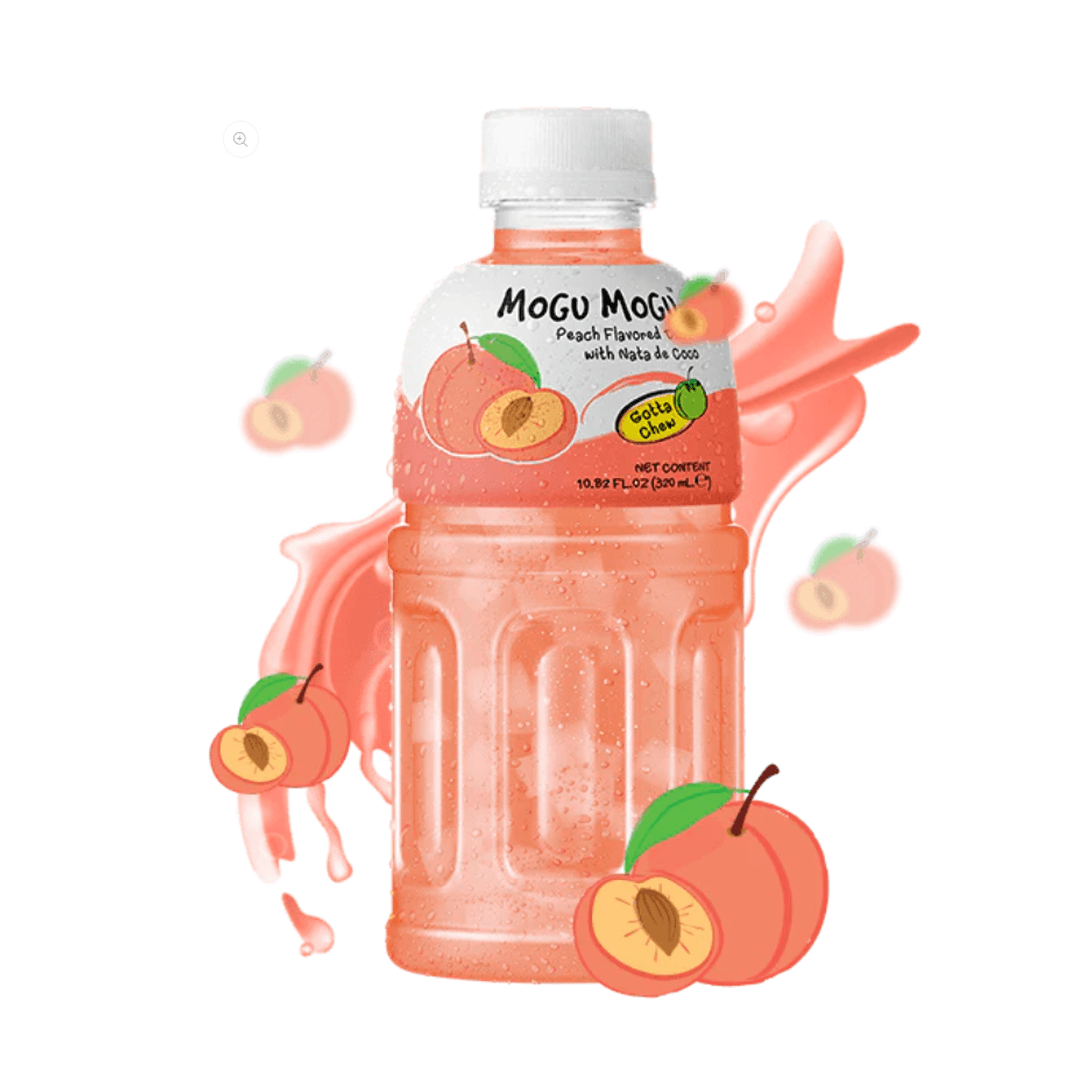 Mogu Mogu Peach (320ml) - Central Sweet Supply