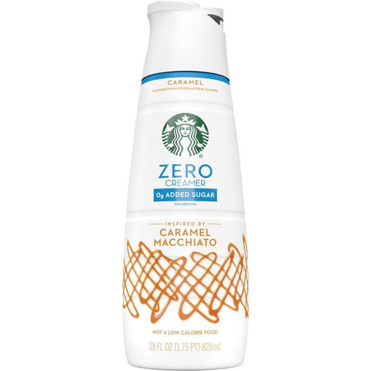 Starbucks Coffee Creamer Caramel Macchiato Zero Sugar (28oz) - Central Sweet Supply